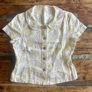 Vintage Linen Top